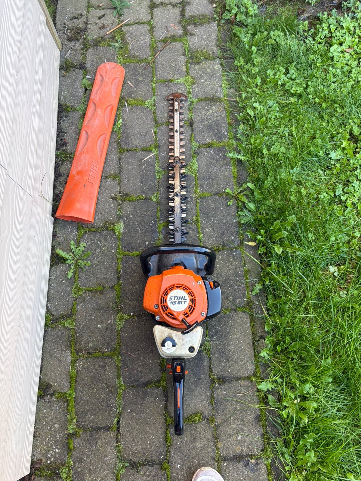Haagschaar Stihl HS81T, Ophalen, Gebruikt, Benzine