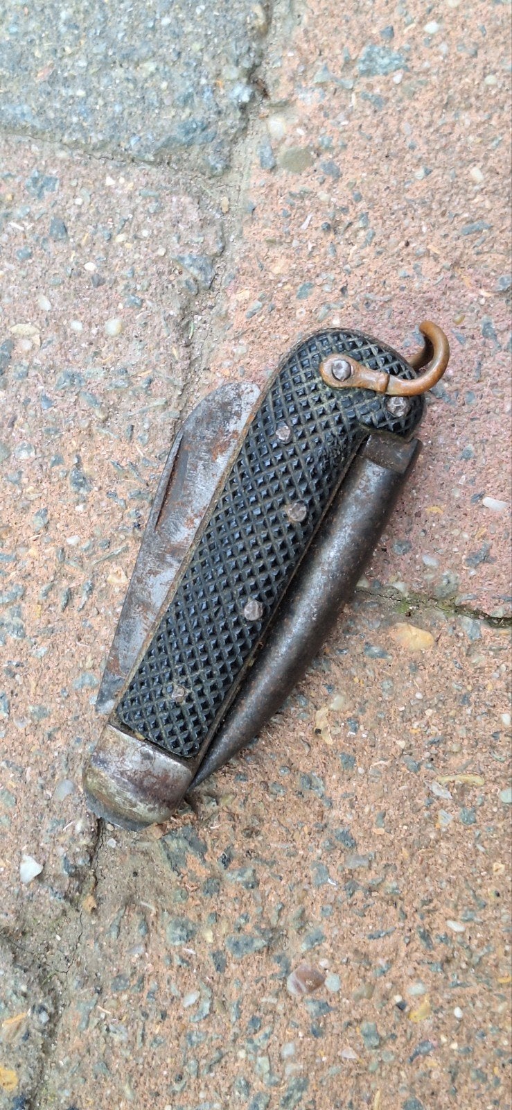 Jack Knife Anglais 1941, Enlèvement