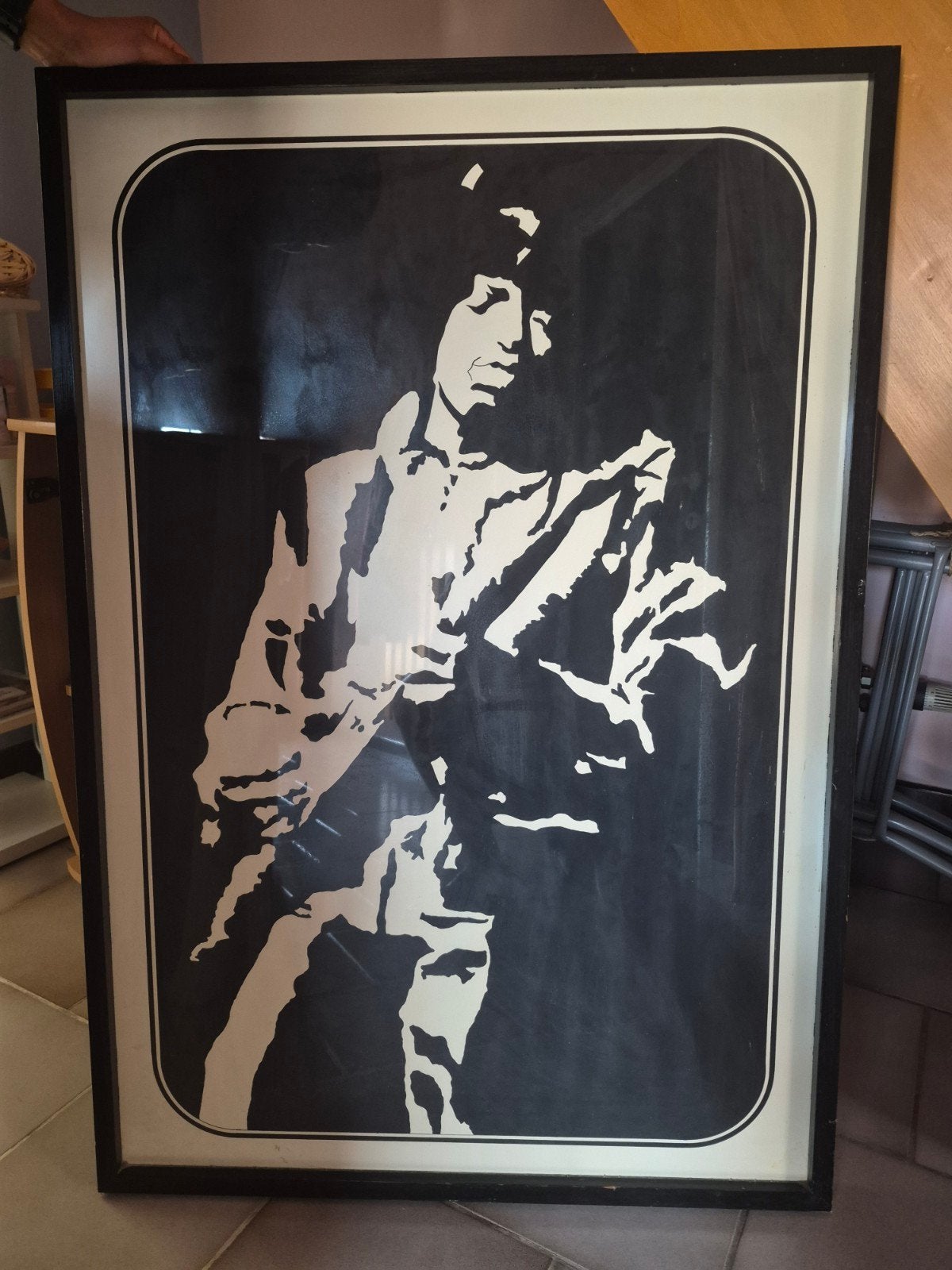 Cadre Jimi Hendrix, Enlèvement