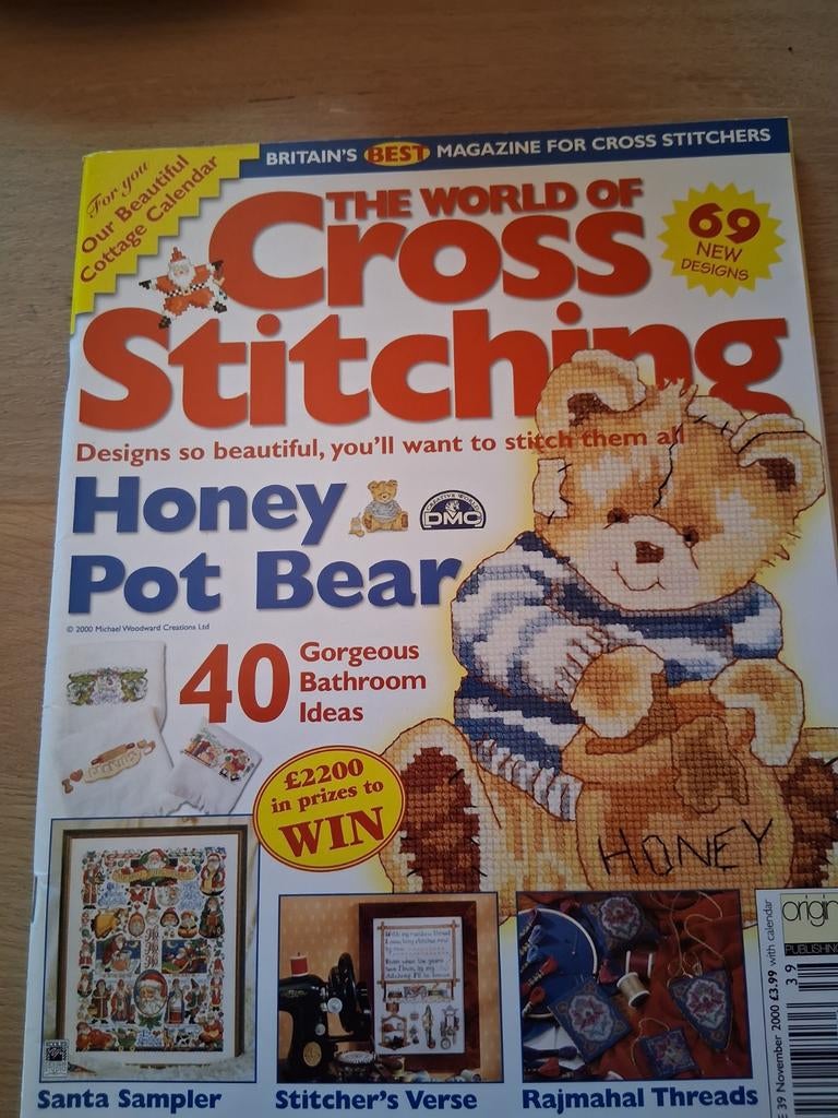 The world of cross stitching, Hobby & Loisirs créatifs, Broderie & Machines à broder, Enlèvement ou Envoi
