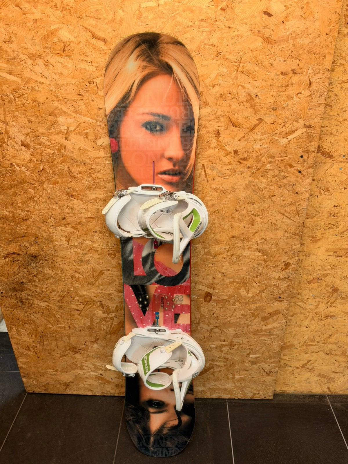 Sowboard burton love (162), Sport en Fitness, Ophalen of Verzenden, Zo goed als nieuw, Board