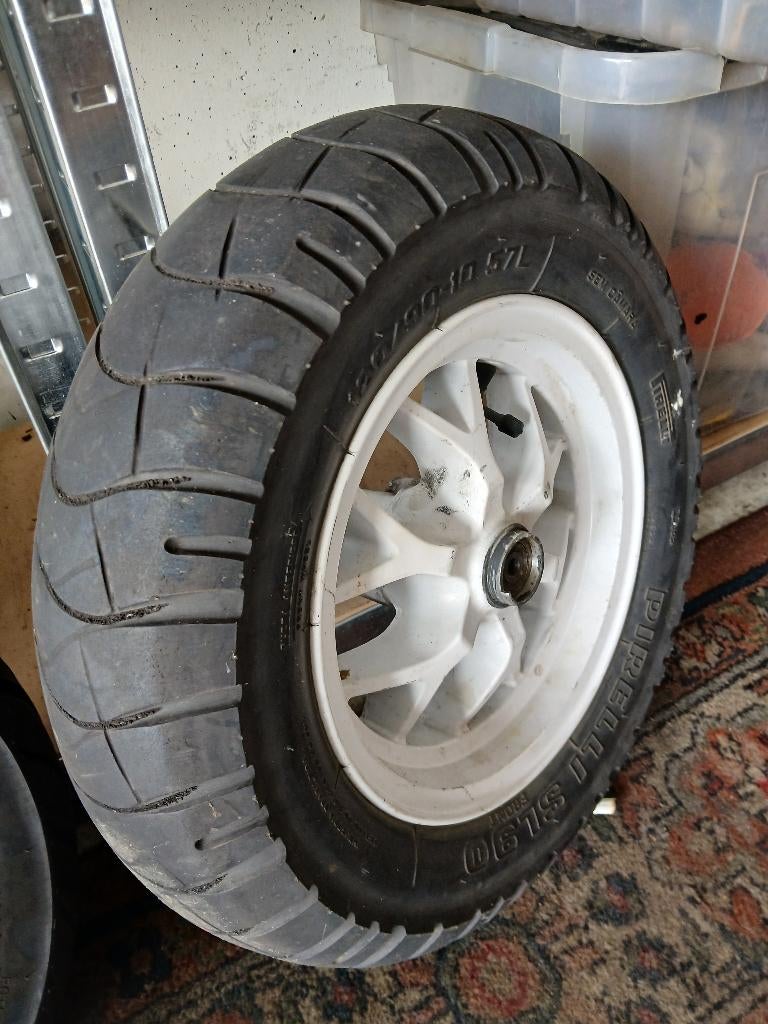 Voorvelg met band 10inch mbk booster, Fietsen en Brommers, Ophalen, Gebruikt, Frame, Mbk