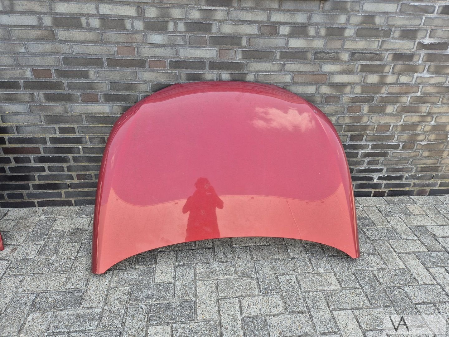 Seat Ibiza 6j 2008 - 2013 motorkap rood klein plekje €100, Auto-onderdelen, Gebruikt, -, -, Ophalen of Verzenden
