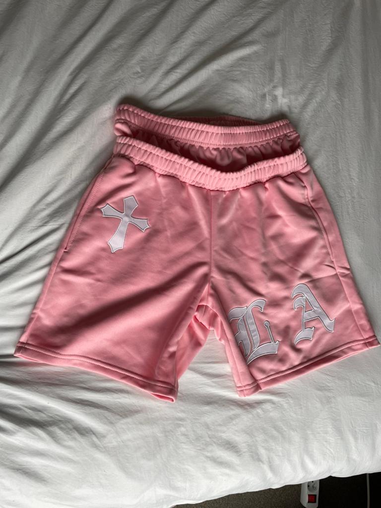 LA pink short, Vêtements | Hommes, Vêtements de sport, Neuf, Enlèvement ou Envoi, Rose, Général
