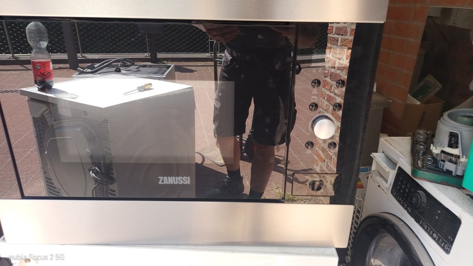 Inbouw'microgolfoven met grill 45 cm hoog, Elektronische apparatuur, Microgolfovens, Ophalen of Verzenden, Grill, Inbouw, Microgolfoven