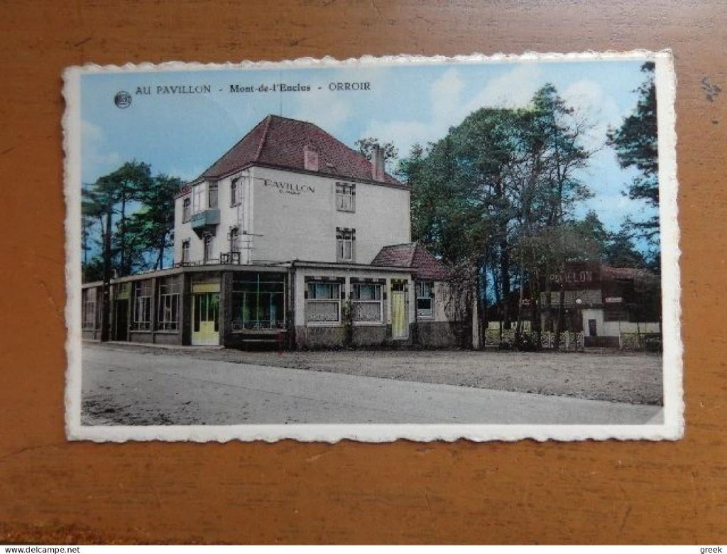 Postkaart Orroir - Mont de l'Enclus / Au Pavillon, Envoi, Affranchie, Hainaut