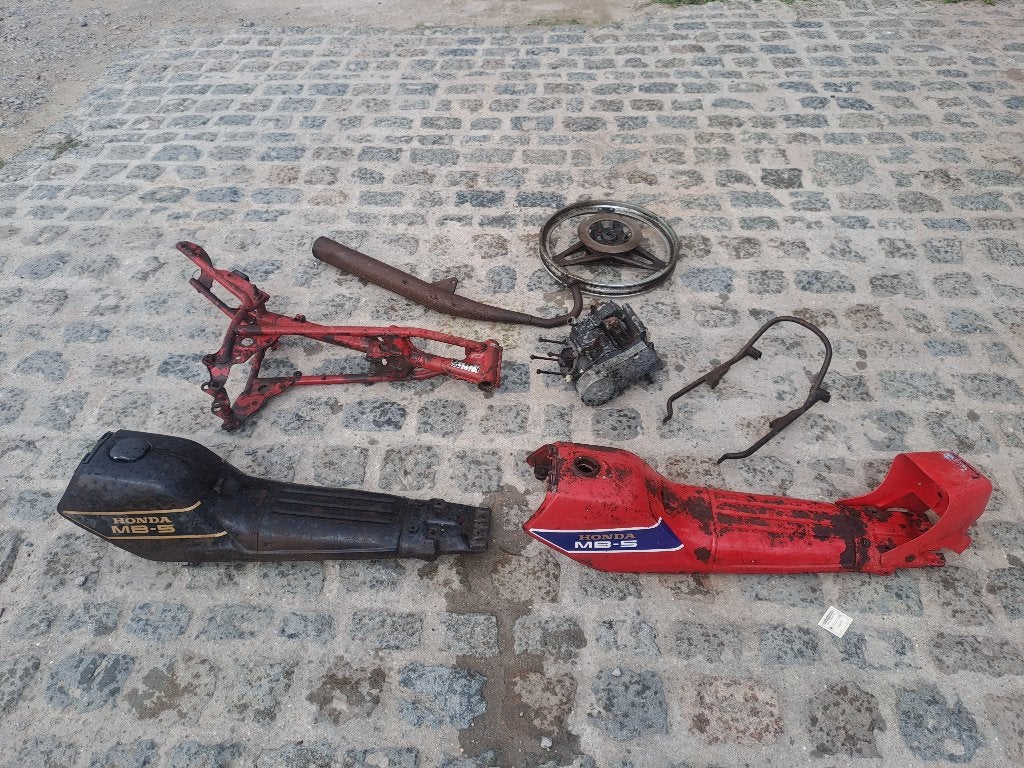 Lot  honda mb5, Enlèvement