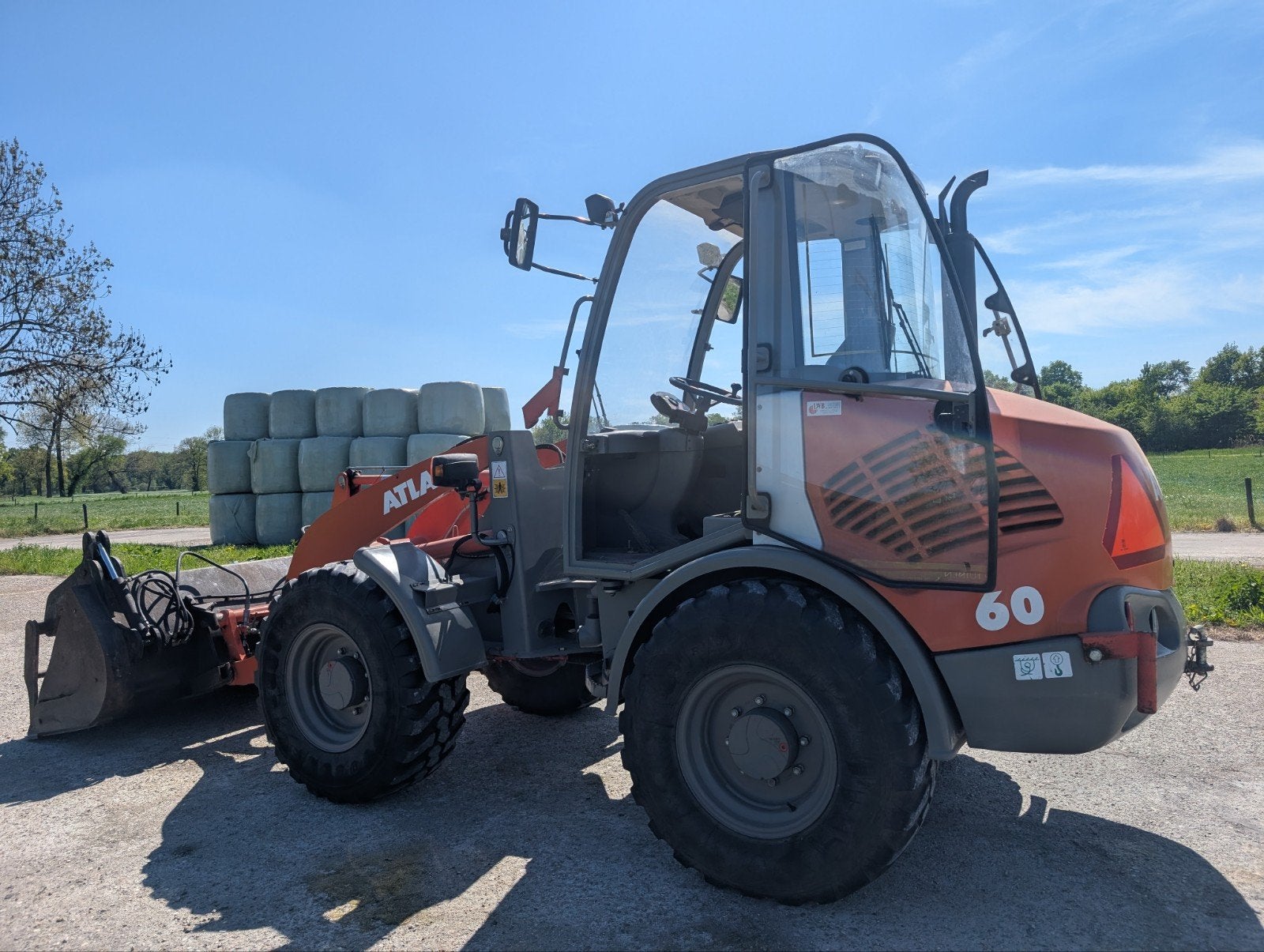 atlas 60 te koop, Enlèvement, Chargeuse sur pneus ou Chouleur