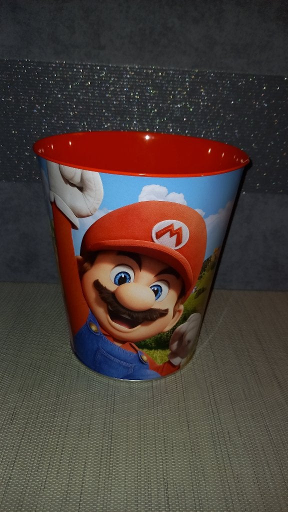Seau à pop-corn Super Mario, Collections, Enlèvement ou Envoi, Comme neuf, Film, Ustensile