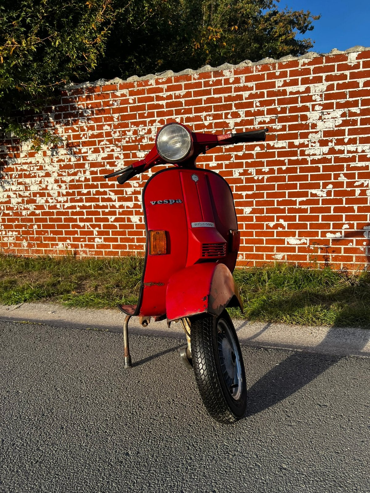 HALVE Vespa pk50 van 83 deco / mancave, Vélos & Vélomoteurs, Enlèvement