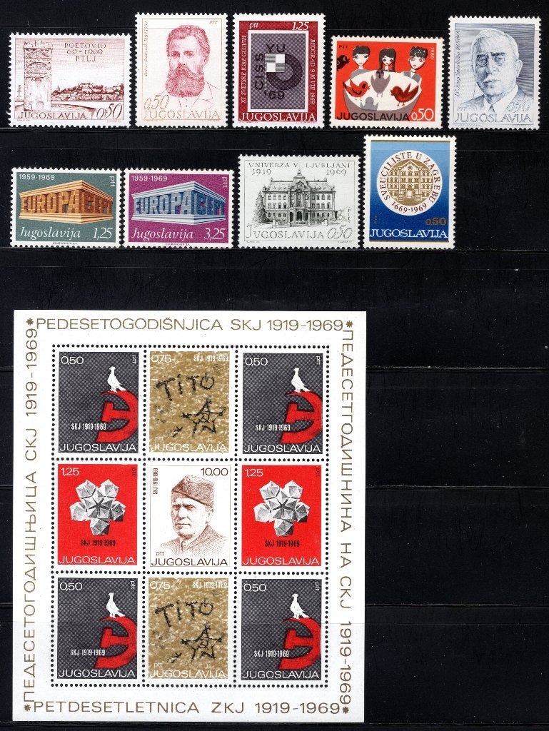 JOEGOSLAVIE Lot 1969 MNH, Verzenden, Joegoslavië, Postfris