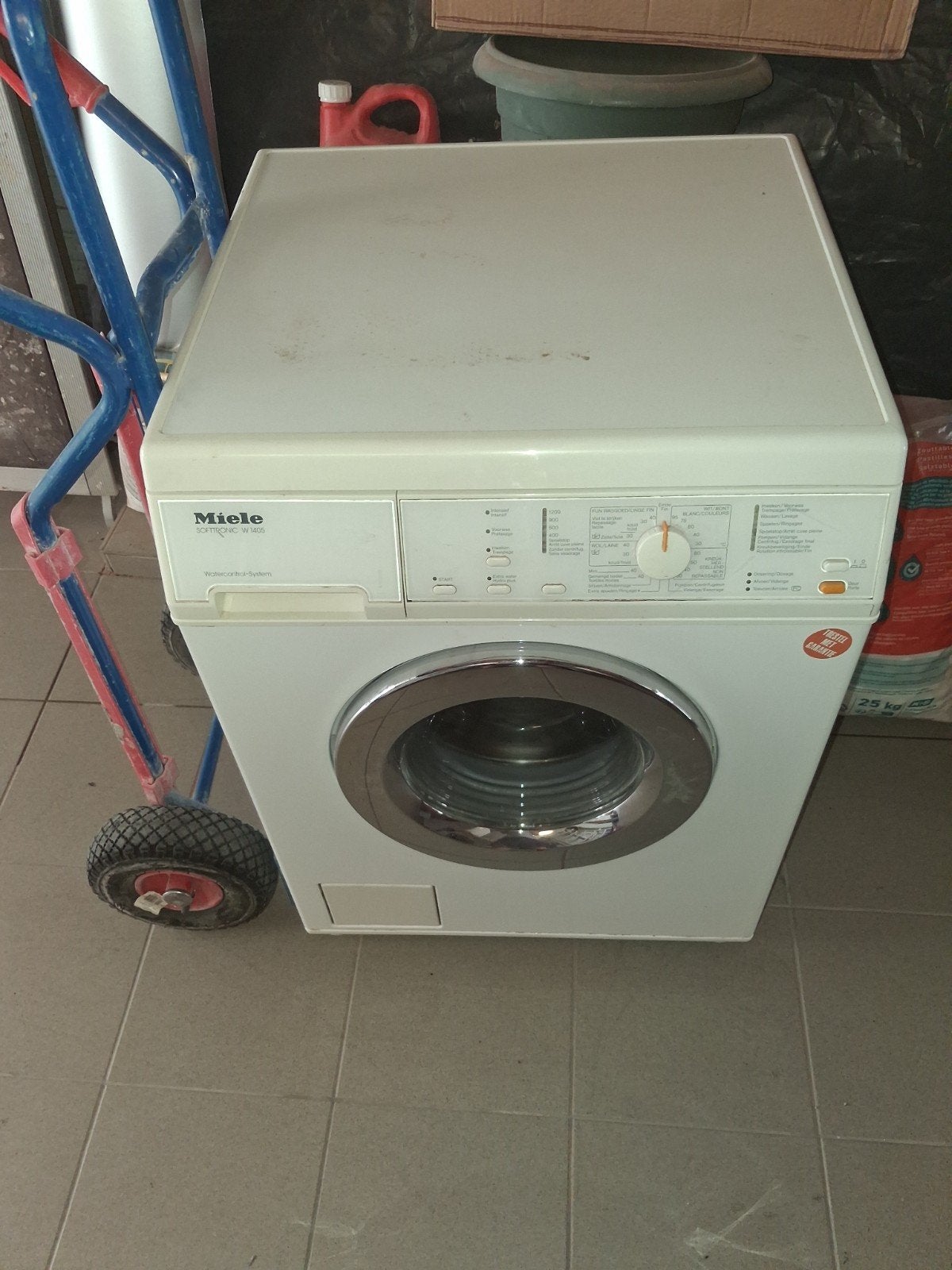 machine à laver Miele, Electroménager, 4 à 6 kg, Enlèvement ou Envoi, Utilisé, 1200 à 1600 tours
