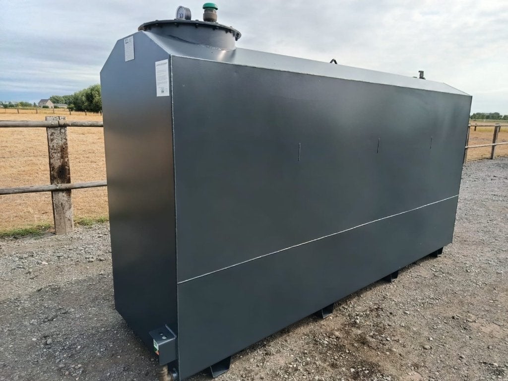 Dubbelwandige mazouttank, Enlèvement, Utilisé