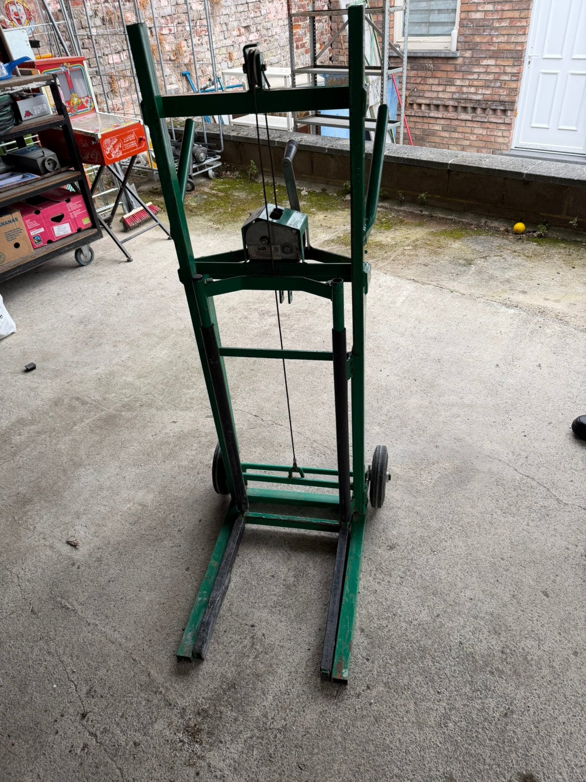 Mini-gerbeur manuel à câble TELIP – Charge 150 kg, Bricolage & Construction, Enlèvement ou Envoi, Comme neuf