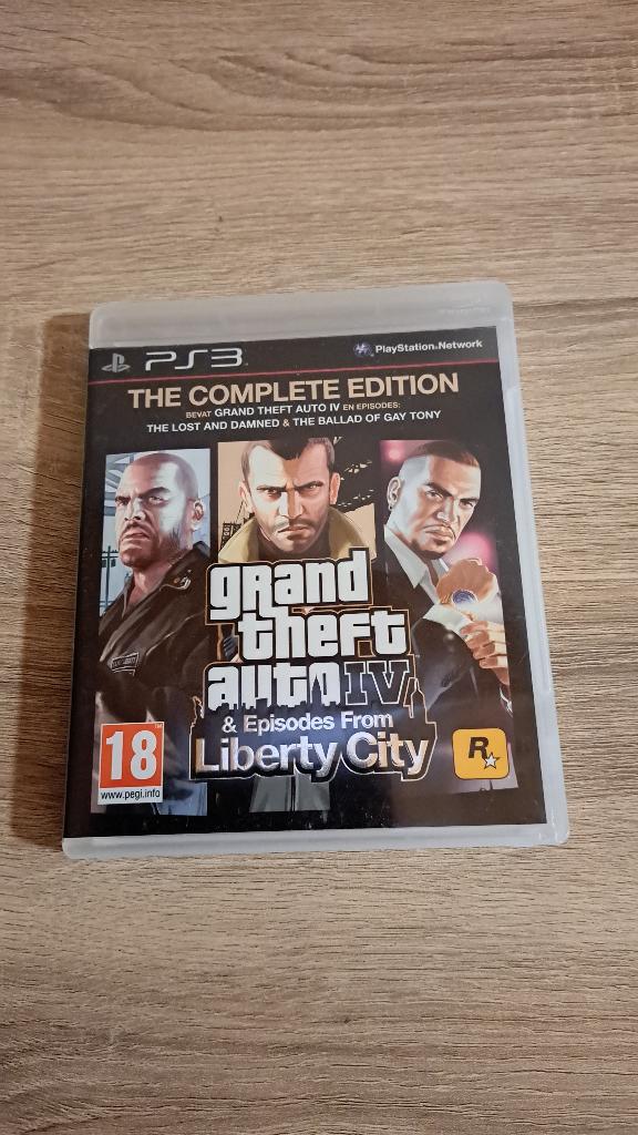 Grand Theft Auto 4: Complete Edition - PS3, Games en Spelcomputers, Games | Sony PlayStation 3, Vanaf 18 jaar, Shooter, 1 speler