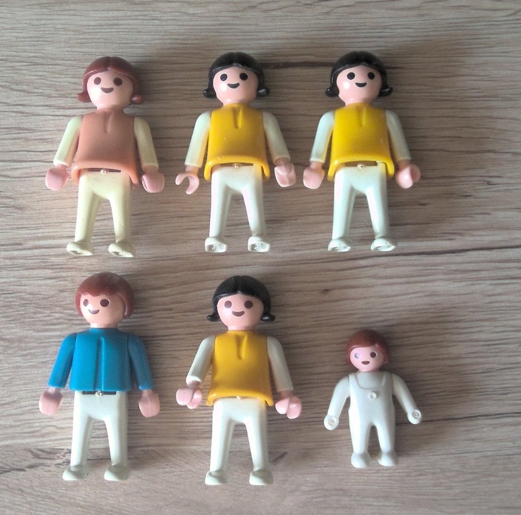 Playmobil - kindjes 1981, Kinderen en Baby's, Speelgoed | Playmobil, Gebruikt, Losse onderdelen, Ophalen of Verzenden, Figuren