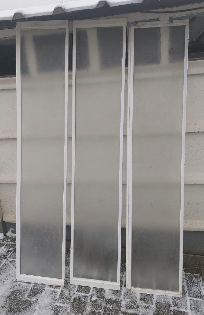 douche schuifdeur elementen, Doe-het-zelf en Bouw, Ophalen, Gebruikt, Douche
