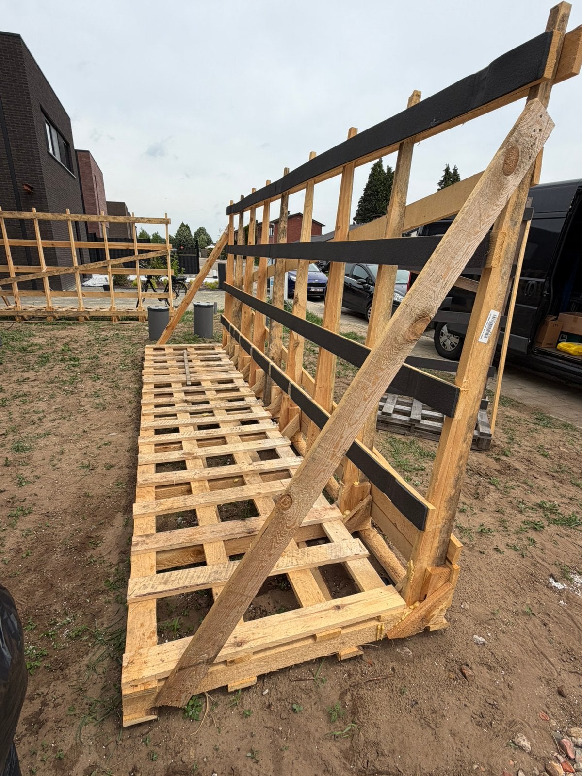 Gratis pallet hout, Enlèvement