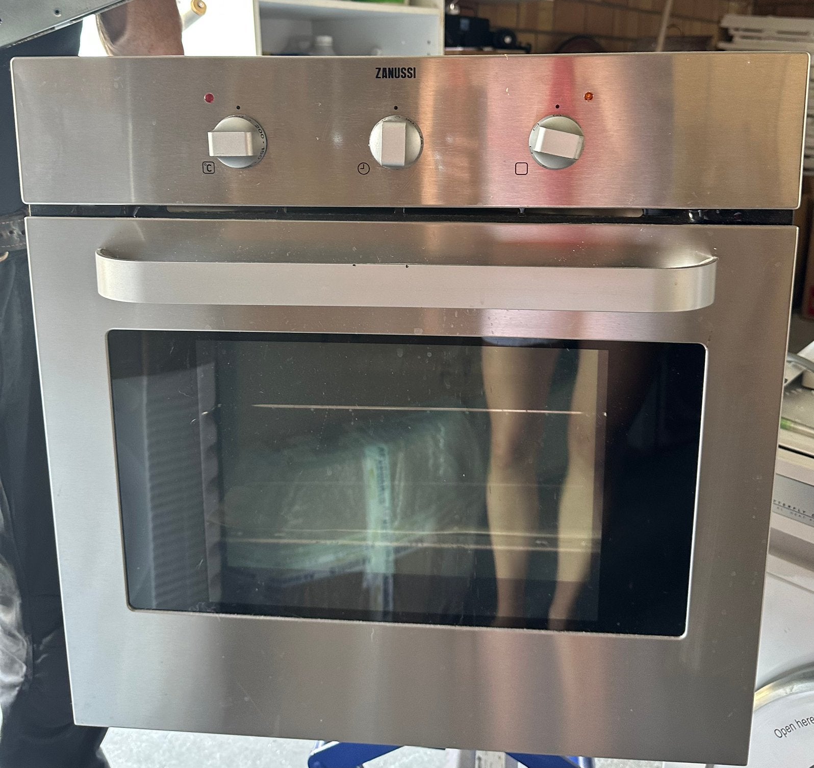 Zanussi Oven, Enlèvement, Utilisé, Air chaud, 45 à 60 cm