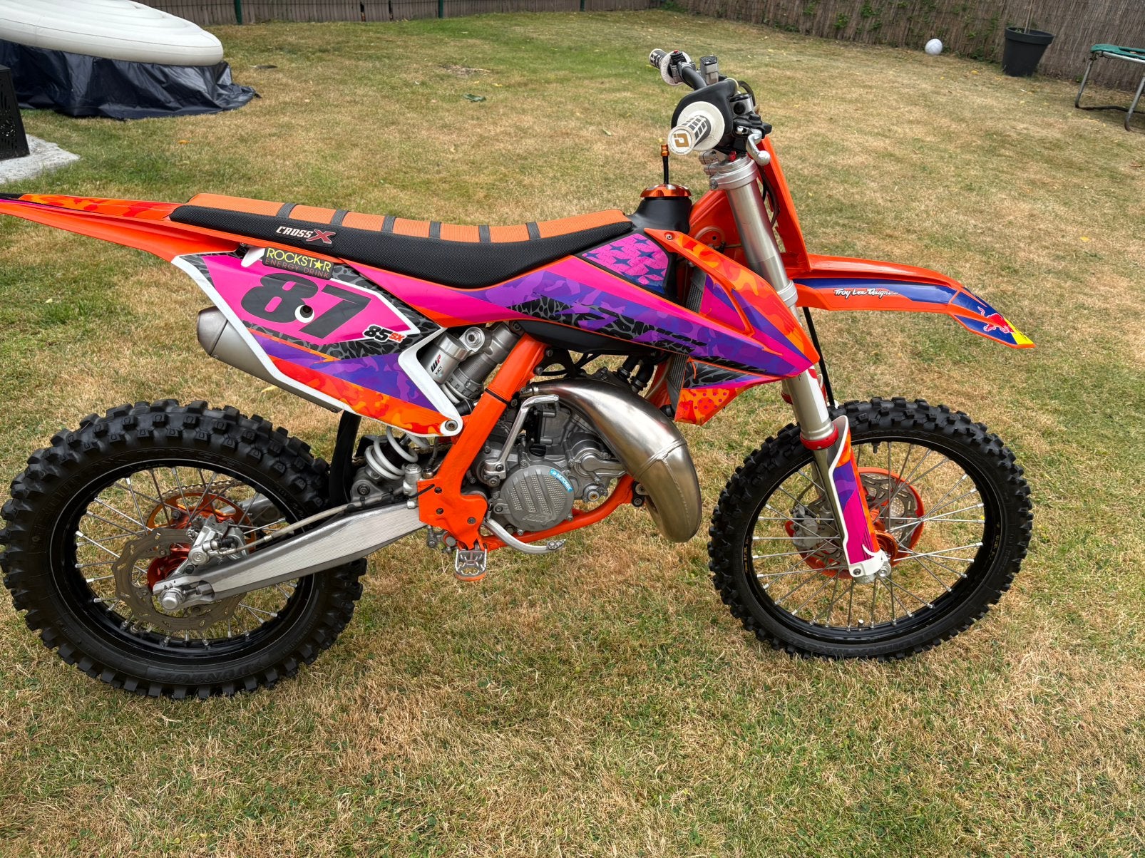 Crosmotor ktm, Ophalen, Zo goed als nieuw