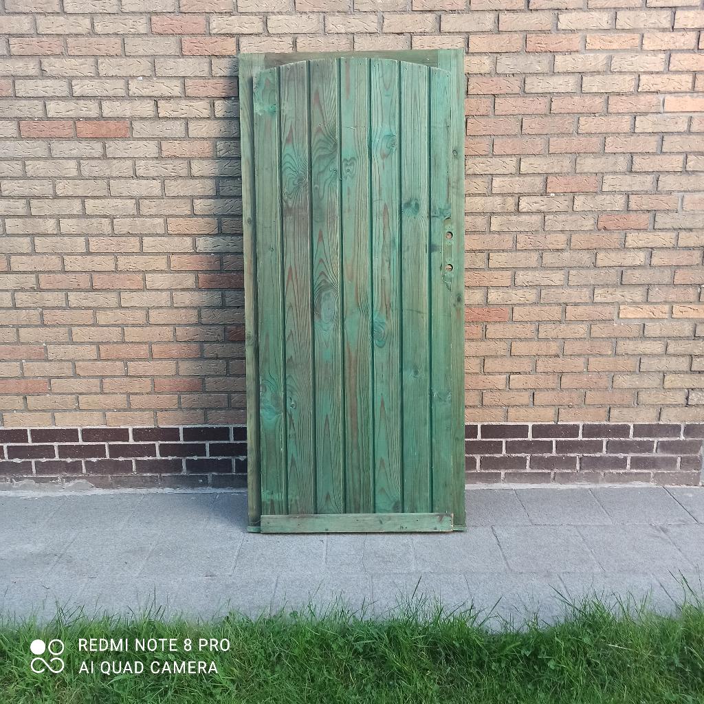 deur tuinhuis, Tuin en Terras, Tuinpoorten, Ophalen, Minder dan 100 cm, Nieuw, 150 tot 200 cm