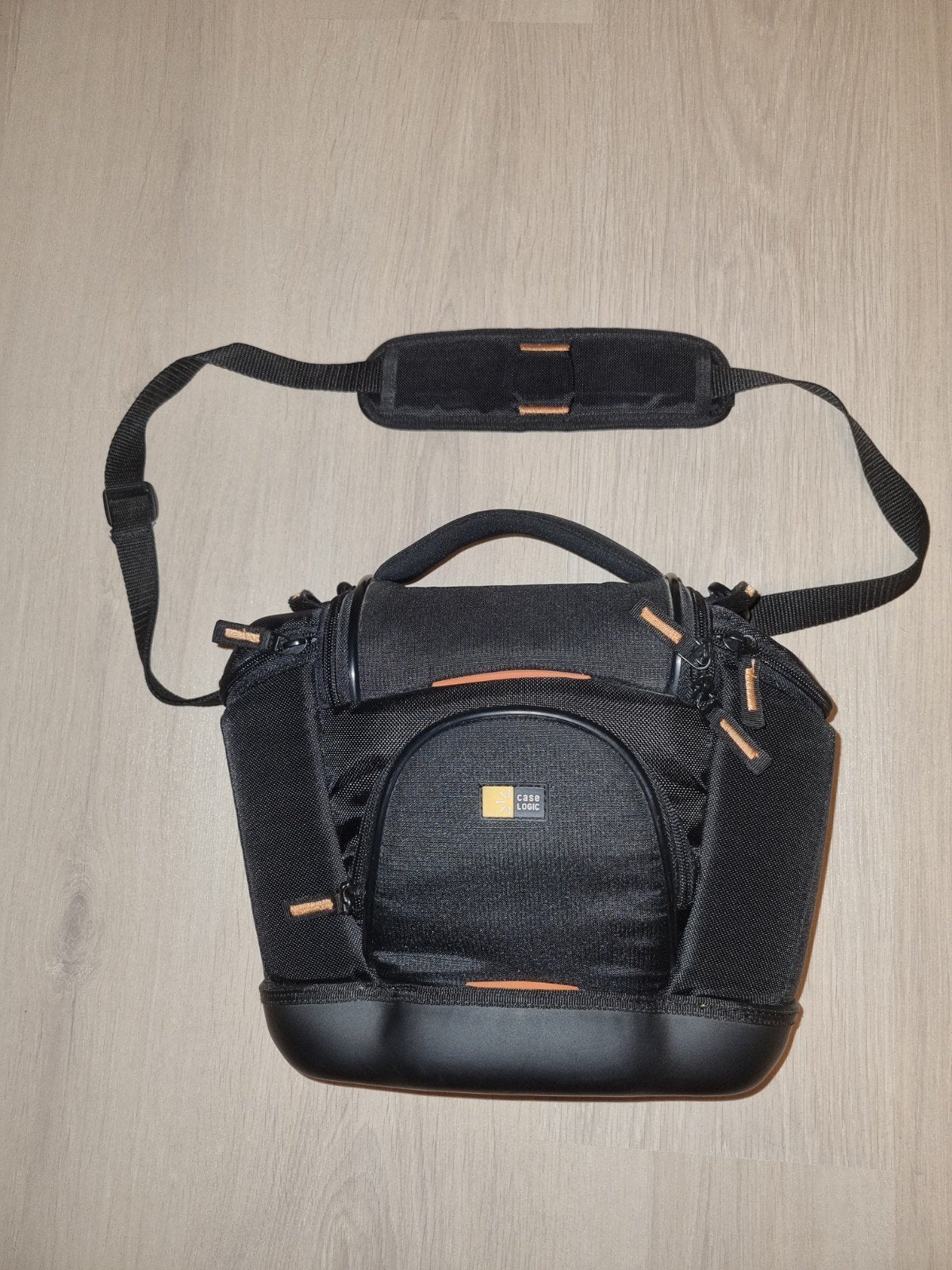 sac appareil photo reflex + objectifs en super état, TV, Hi-fi & Vidéo, Enlèvement ou Envoi, Housse, Case Logic, Rembourré