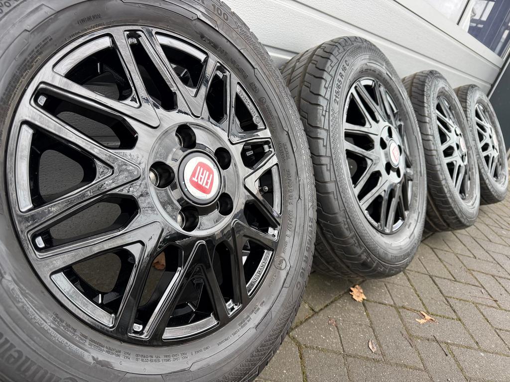16 Fiat Ducato Camper Rapido Boxer Relay Adria 5x118 velgen, Neuf, Pneus et Jantes, 215 mm, 16 pouces