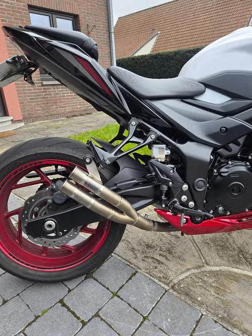 Te koop / Te ruil Suzuki GSX-S750 MiVV double gun titanium, Enlèvement ou Envoi, Utilisé