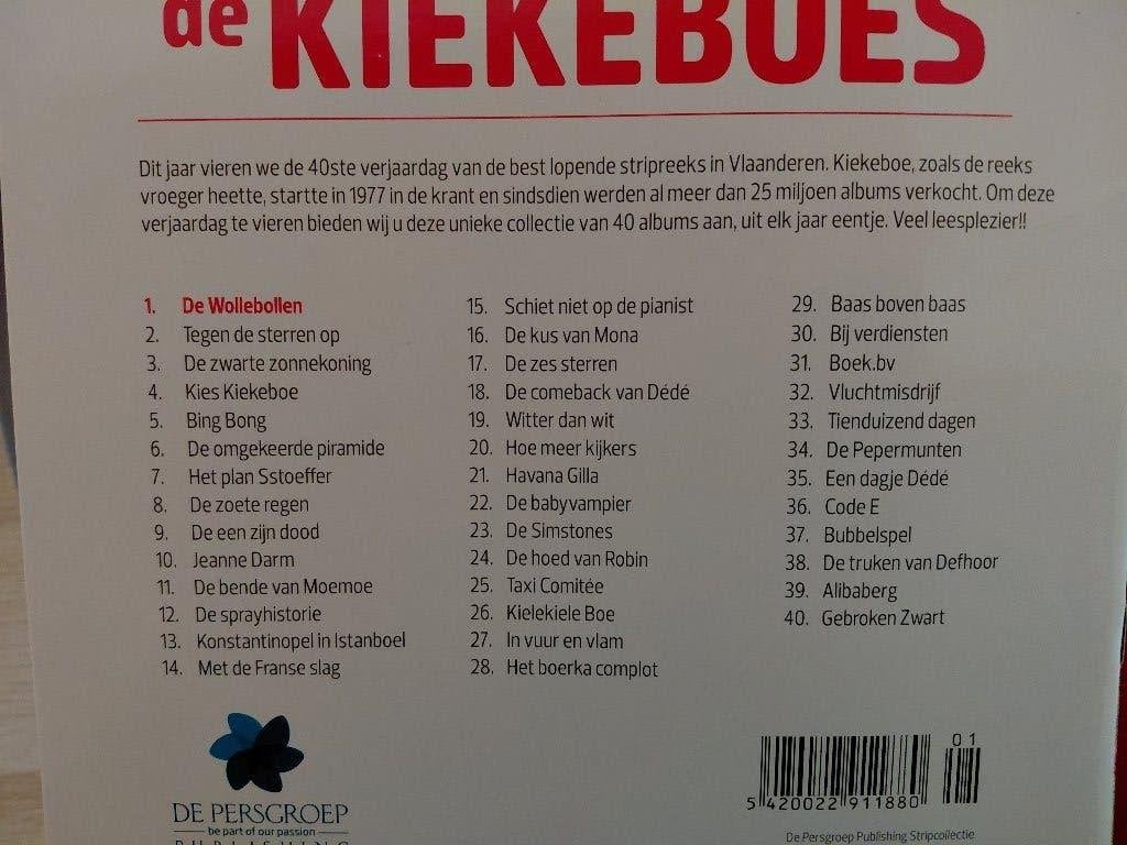 40 Nieuwe kiekeboe strips, Boeken, Complete serie of reeks, Merho, Ophalen of Verzenden, Zo goed als nieuw
