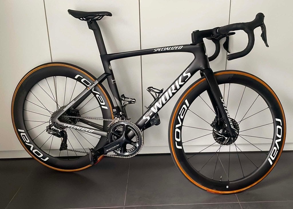 Specialized S-Works Tarmac SL7-racefiets van Dries Devenyns, Autres marques, Comme neuf, Enlèvement, 53 à 57 cm