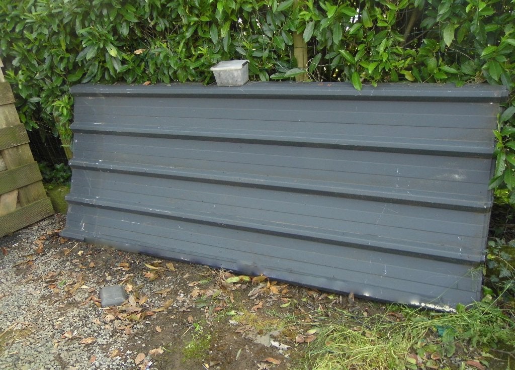 Tôle de toiture profilée, Bricolage & Construction, Enlèvement, Comme neuf, Métal, 15 m² ou plus