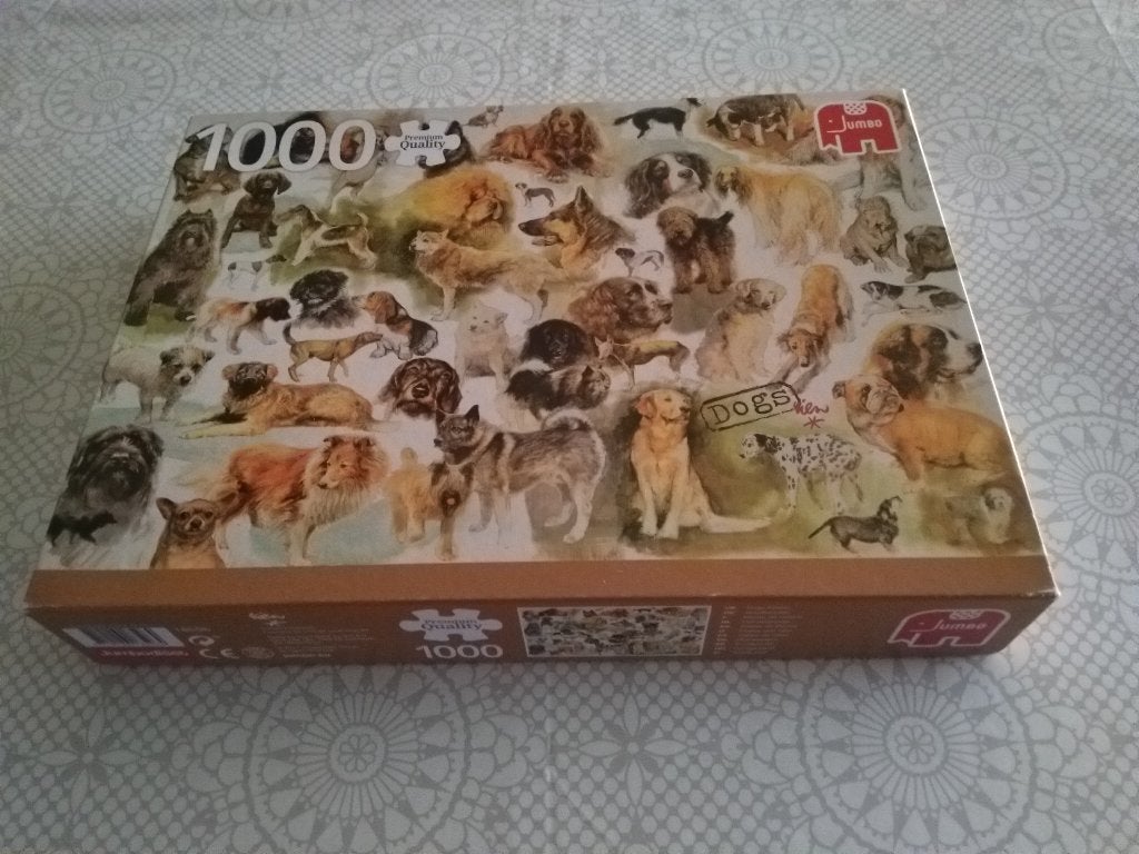 Legpuzzel Jumbo - 1000 stukjes, Ophalen, 500 t/m 1500 stukjes, Zo goed als nieuw, Legpuzzel