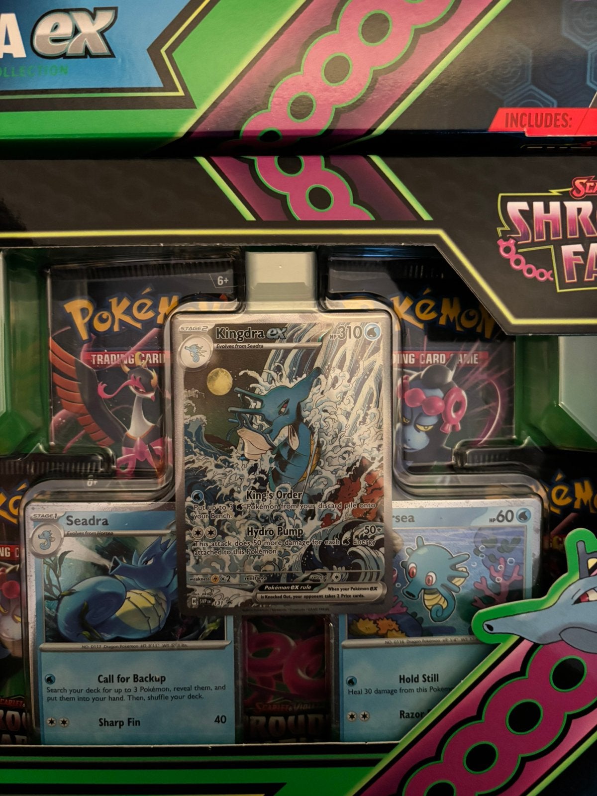 Carte Pokémon - Coffret Greninja et Kingdra, Enlèvement ou Envoi, Neuf, Booster box, Foil