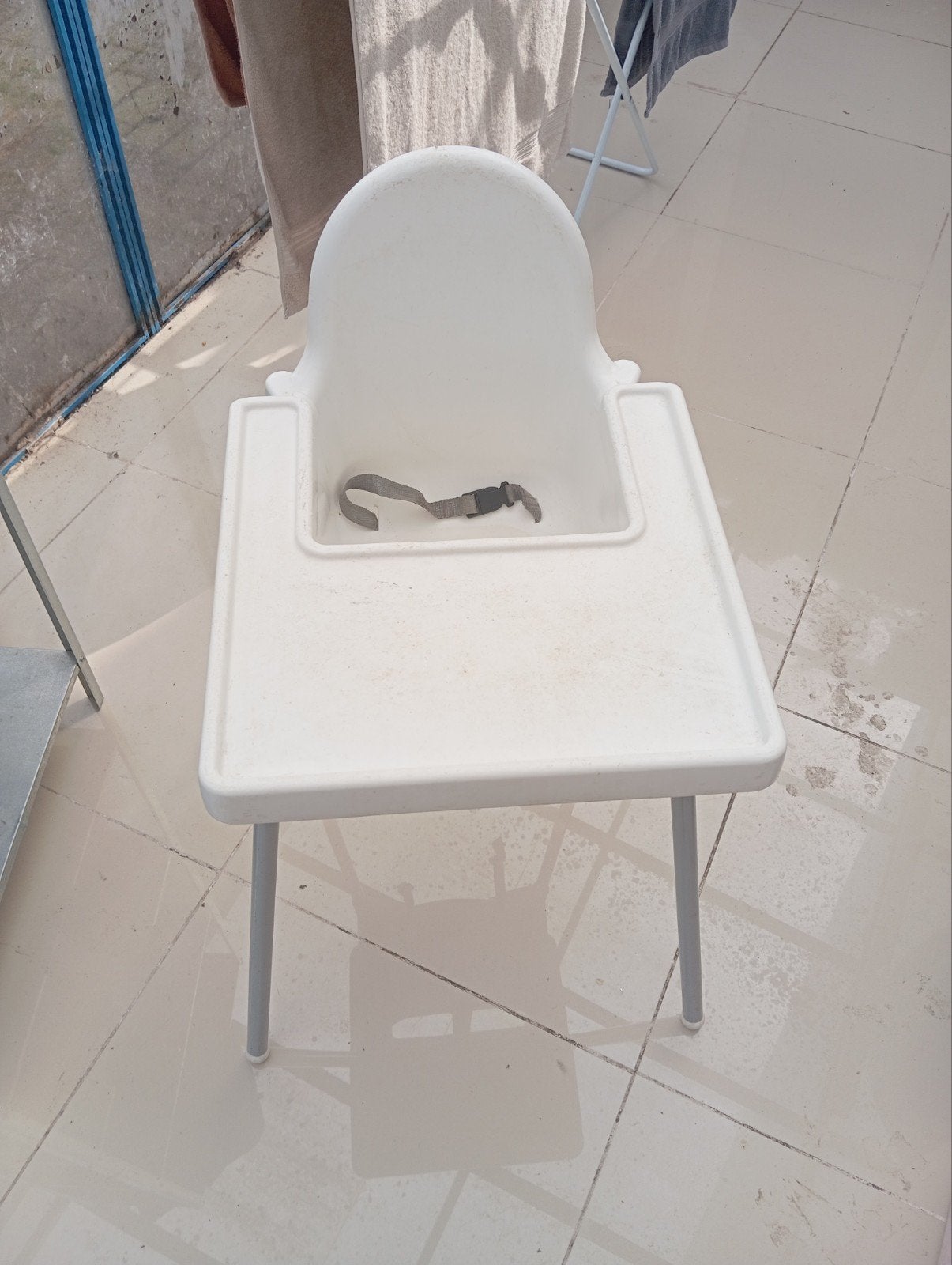 witte kinderstoel, Kinderen en Baby's, Ophalen