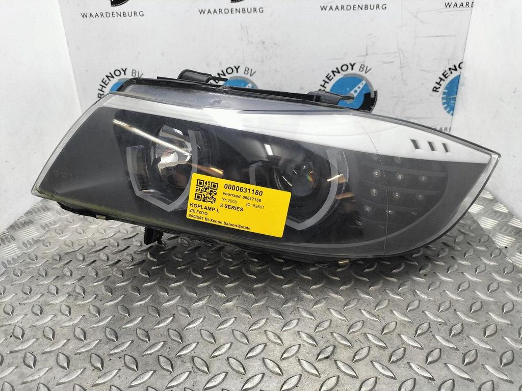 BMW 3 SERIES E90 318i Business Line  KOPLAMP L 2008, Enlèvement ou Envoi, Utilisé, Stiba membre