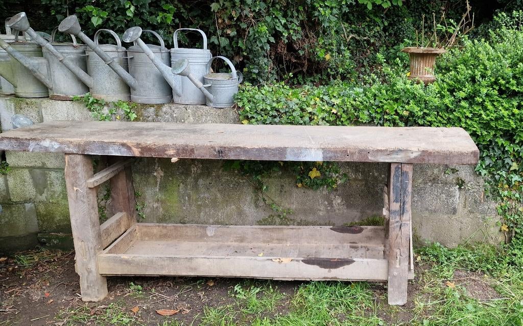 Ancien établi en bois, Bricolage & Construction, Établis, Enlèvement