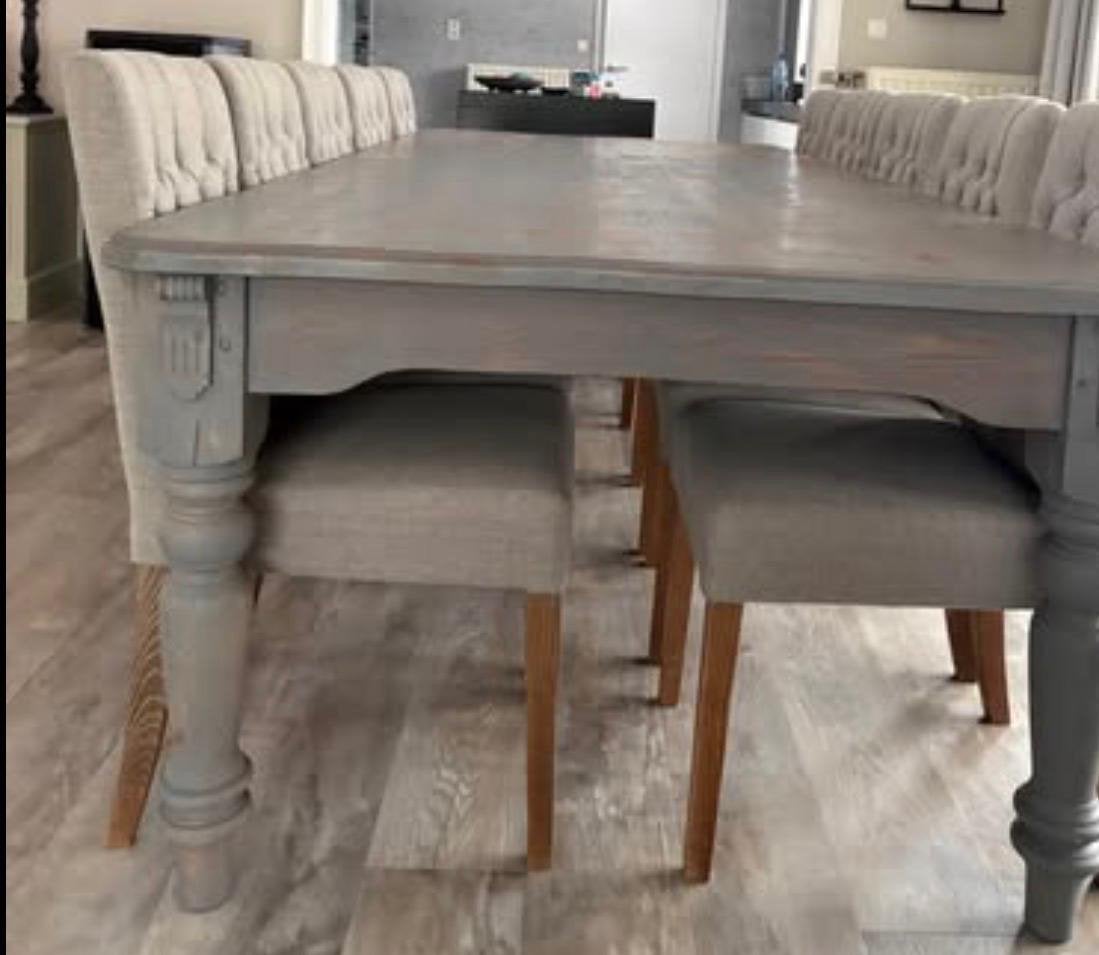 Landelijke tafel L 2,80 M, Ophalen, Zo goed als nieuw