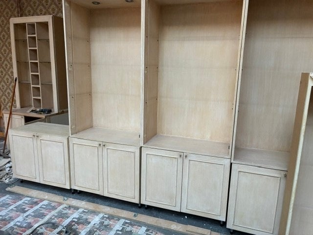 vitrines, Maison & Meubles, Enlèvement, Utilisé, Bois, Neutraal klassiek