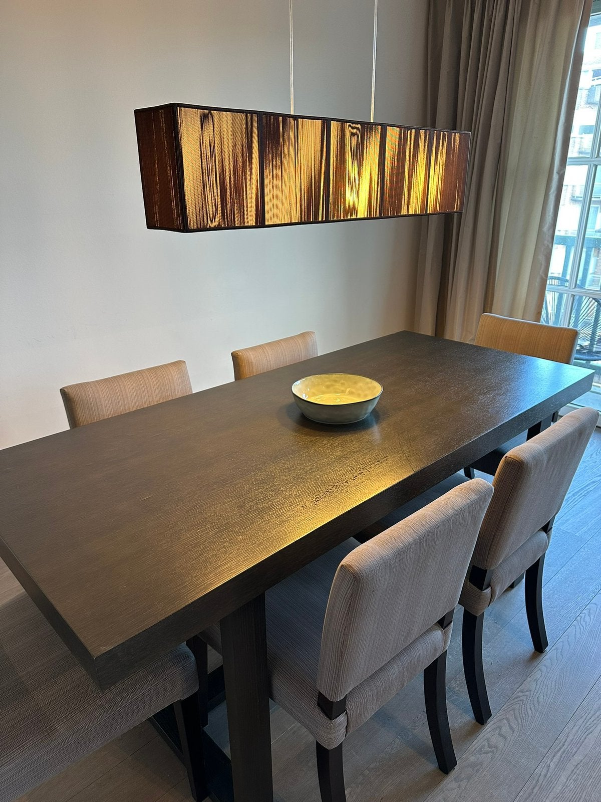 Rechthoekige Eettafel 180 x 80 cm Maisons du monde, Maison & Meubles, Enlèvement, Comme neuf