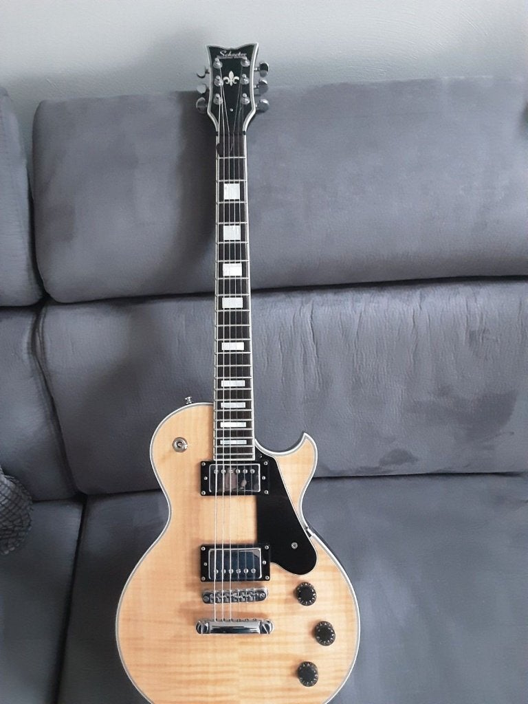 Koop/ruil Schecter solo ii custom izgst, Muziek en Instrumenten, Ophalen, Zo goed als nieuw, Solid body