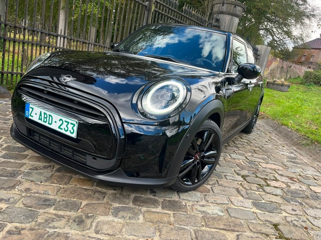 mini **black pack**25700km**pano dak!!**camera**leder**led**, Autos, Cuir, 75 kW, Achat, Euro 6