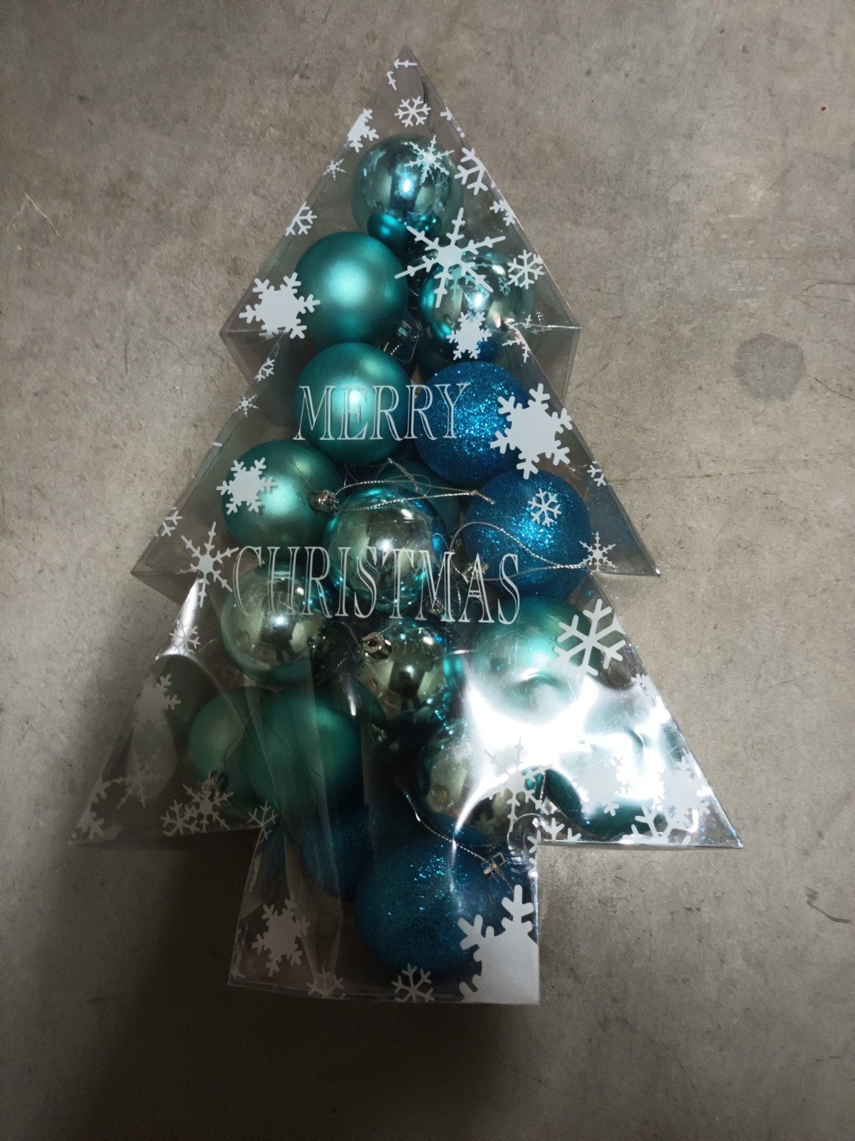 kerstballen blauw, Diversen, Ophalen