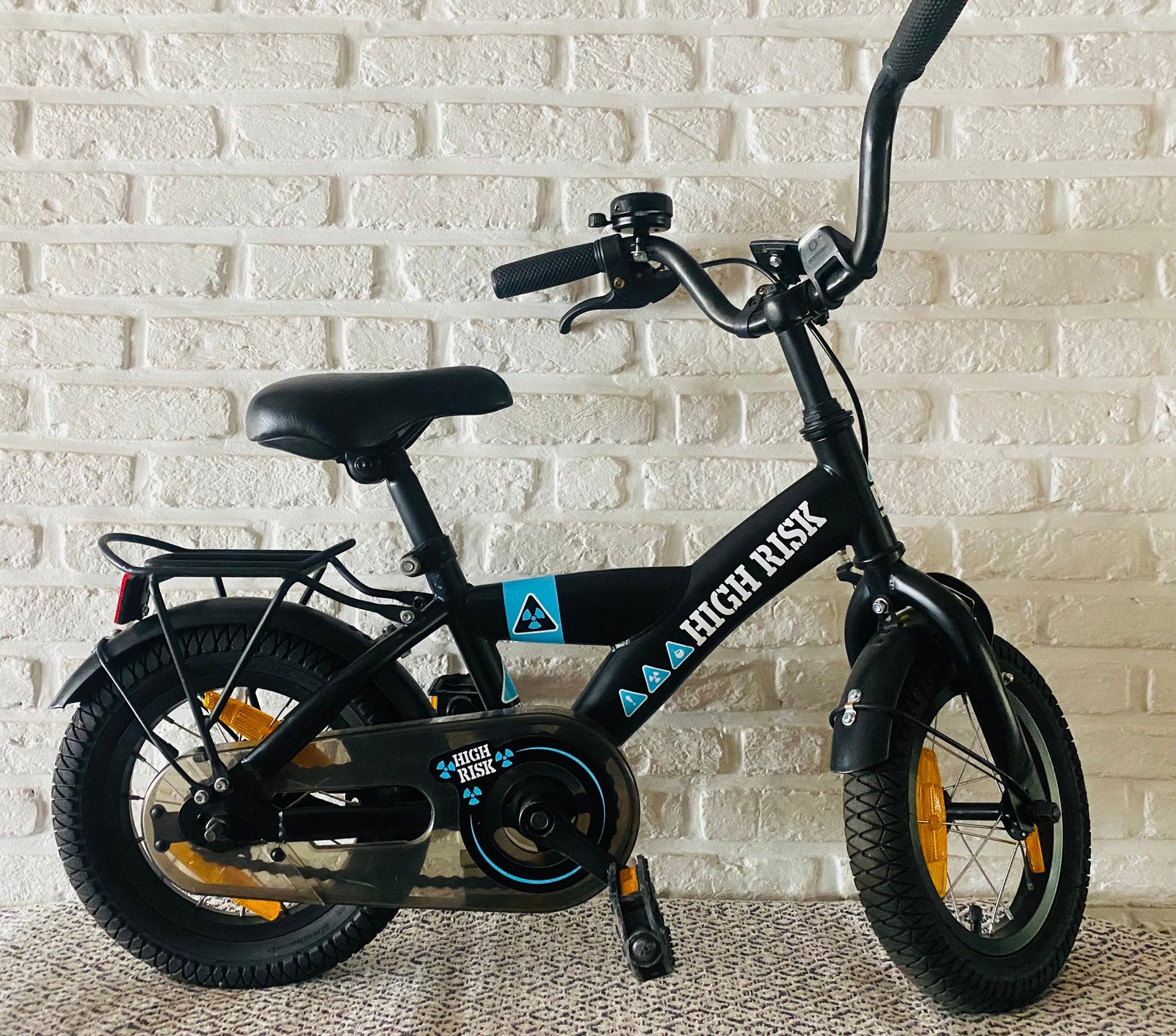 Fiets “High Risk” 16 inch, Ophalen, Gebruikt, 16 tot 20 inch, Zijwieltjes