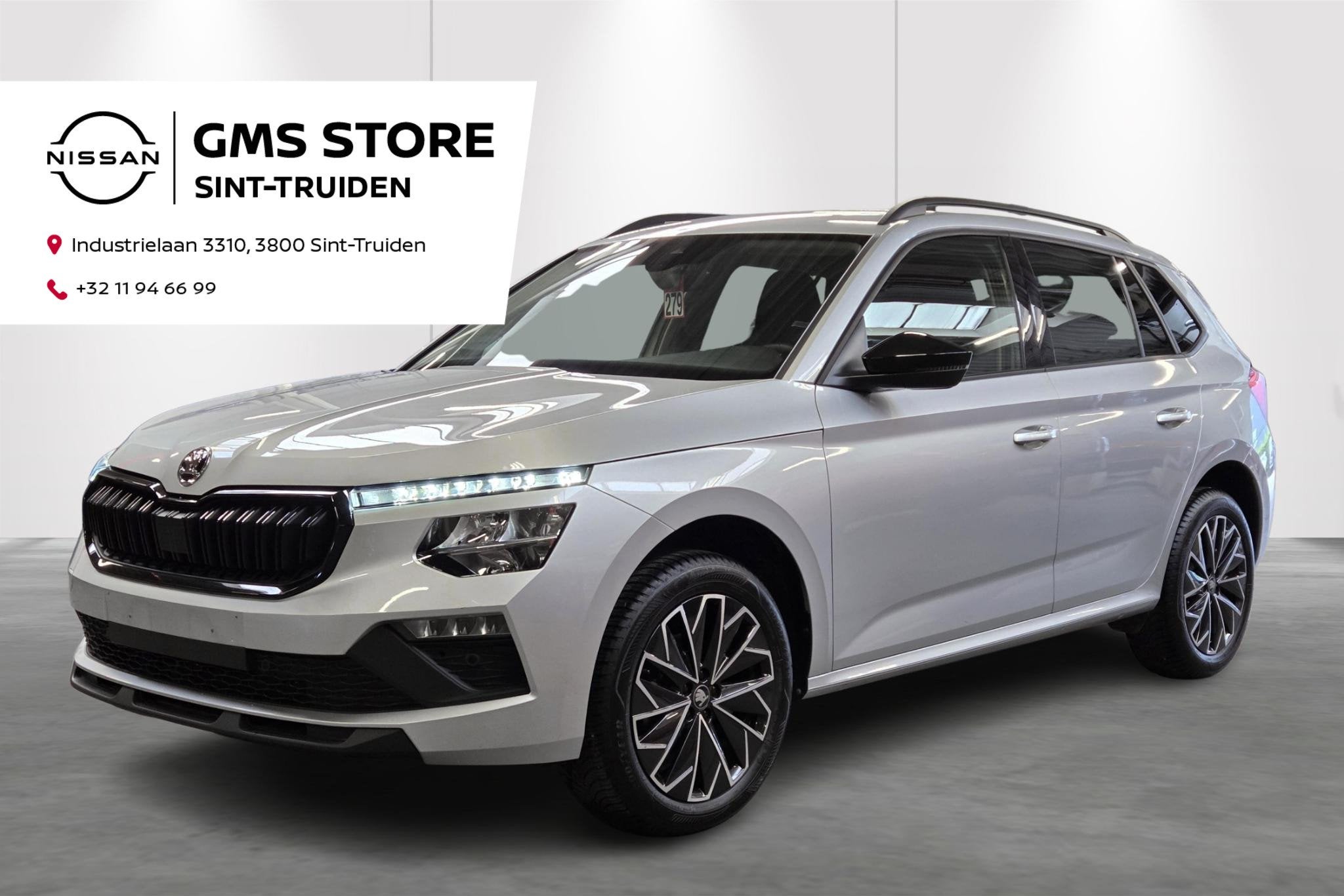 Skoda Kamiq 1.0 TSI-Airco-Winter Pack-Camera-Keyless, Auto's, Stof, Gebruikt, 116 pk, 610 kg