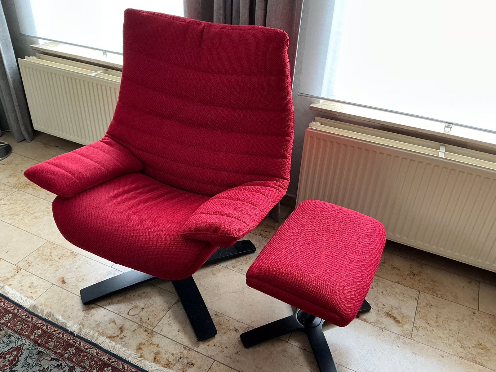 Relax zetel van Natuzzi, Maison & Meubles, Fauteuils, Enlèvement, Utilisé, Tissus