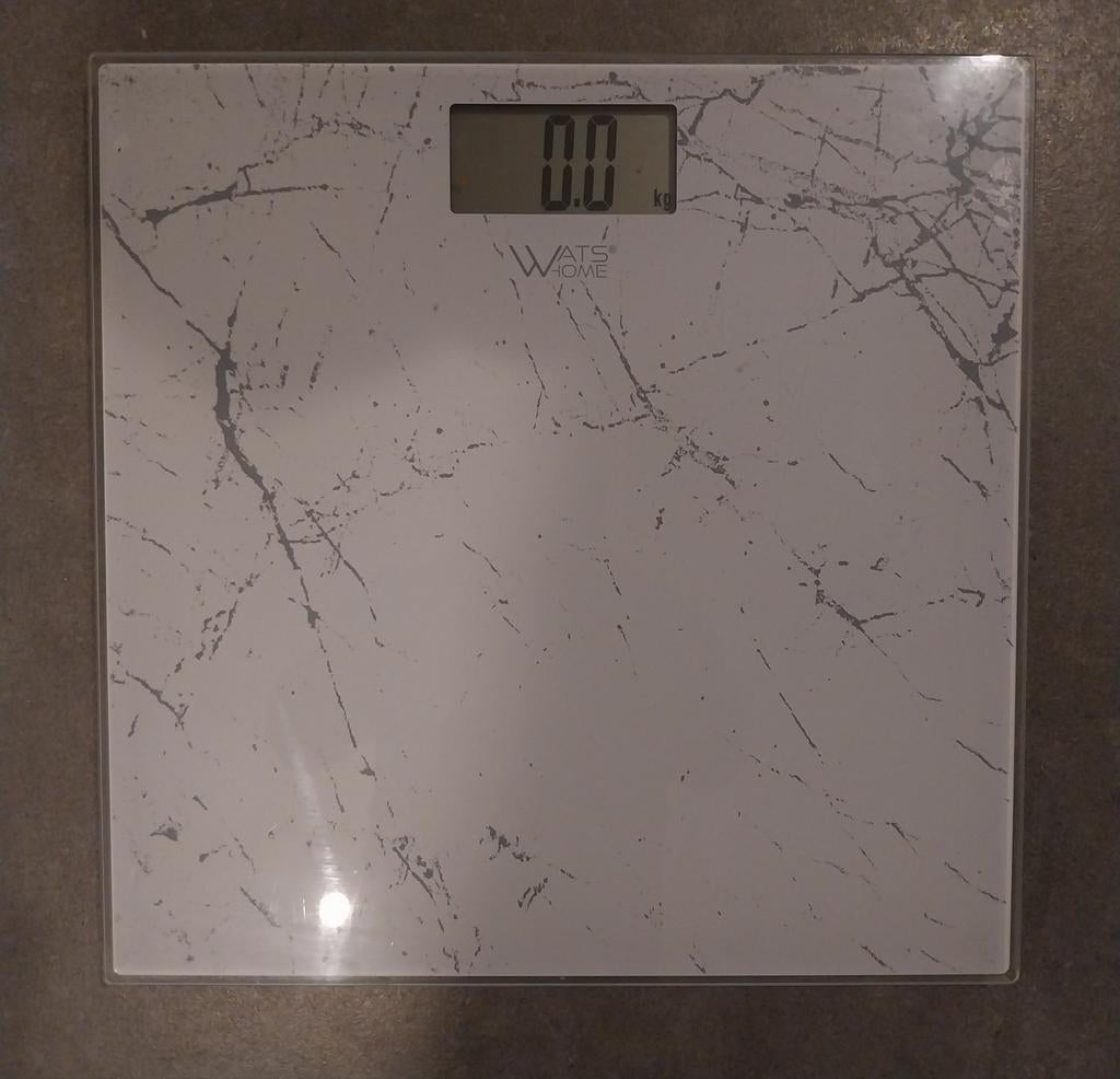 Pèse personne effet marbré, Electroménager, Balances, Enlèvement