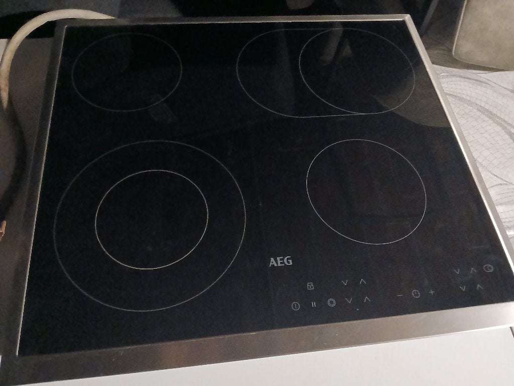 Kookplaat, Electroménager, Tables de cuisson, Enlèvement, Comme neuf, Autoportant, Électrique