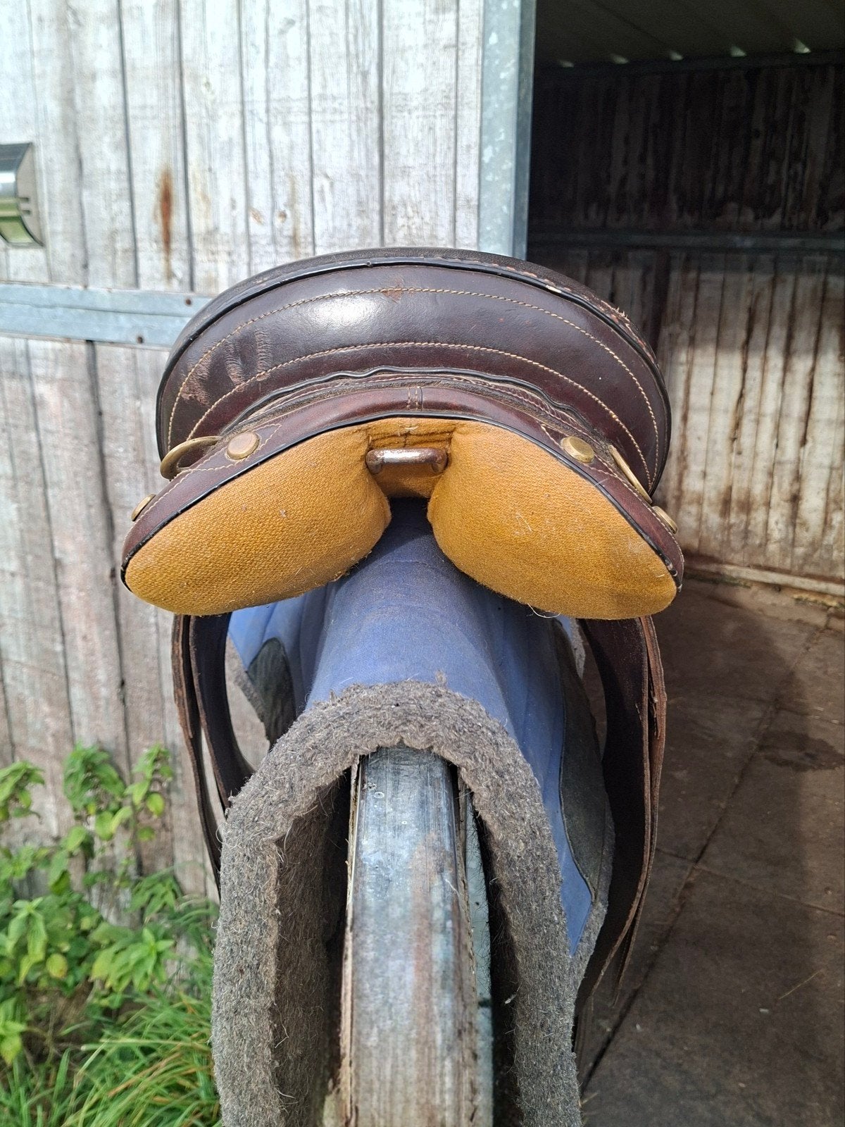 Stock zadel, Dieren en Toebehoren, Ophalen, Gebruikt, Recreatie, Diepe zit