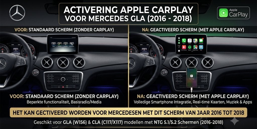 Mercedes carplay, Enlèvement, Neuf