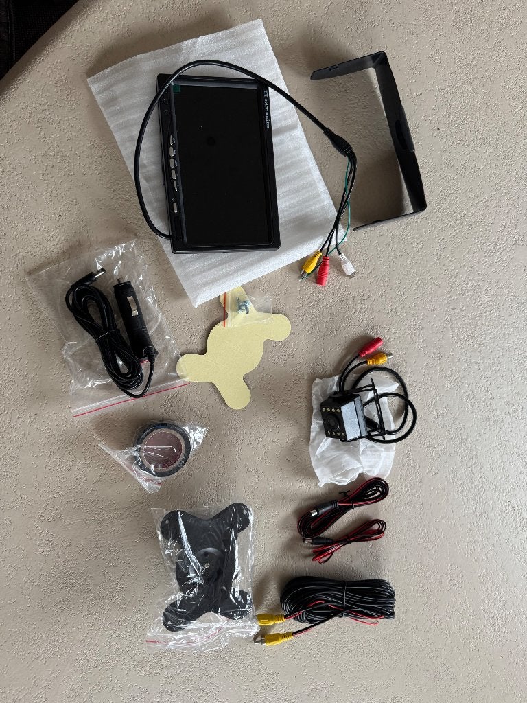 Achteruitrijcamera + monitor, Ophalen of Verzenden, Nieuw